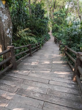 Taş yol beton köprü.