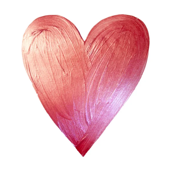 Διάνυσμα αλουμινόχαρτο καρδιά χρώμα σε άσπρο φόντο. Αγάπη έννοια σχεδιασμού Happy Valintinas ημέρα. Εύκολο στη χρήση και επεξεργασία. — Διανυσματικό Αρχείο