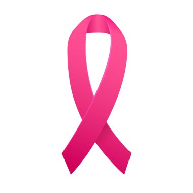 Meme Kanseri Bilinçlendirme şerit. Vektör şablonuyla kanser mücadele.