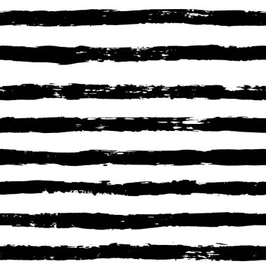 Mürekkep soyut seamless modeli. Arka plan siyah ve beyaz yarım yamalak tarzı sanatsal darbeleri ile. Tasarım öğesi için arka planında ve Tekstil