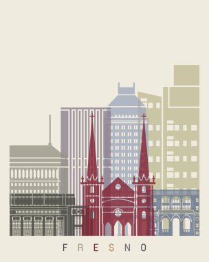 Fresno manzarası poster