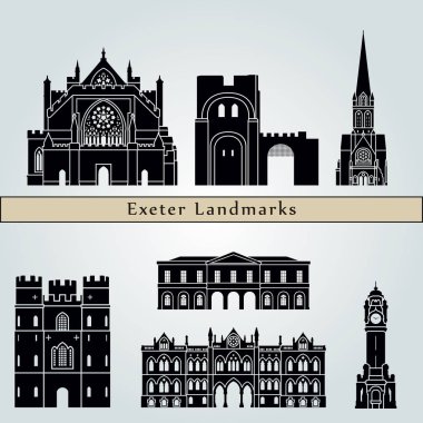 Exeter simge ve anıtlar