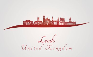 Leeds V2 manzarası kırmızı