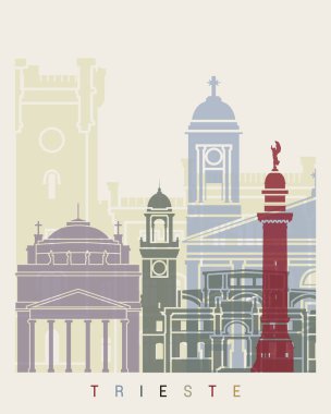 Trieste manzarası poster