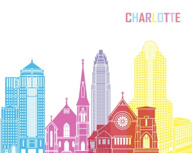 Charlotte manzarası pop