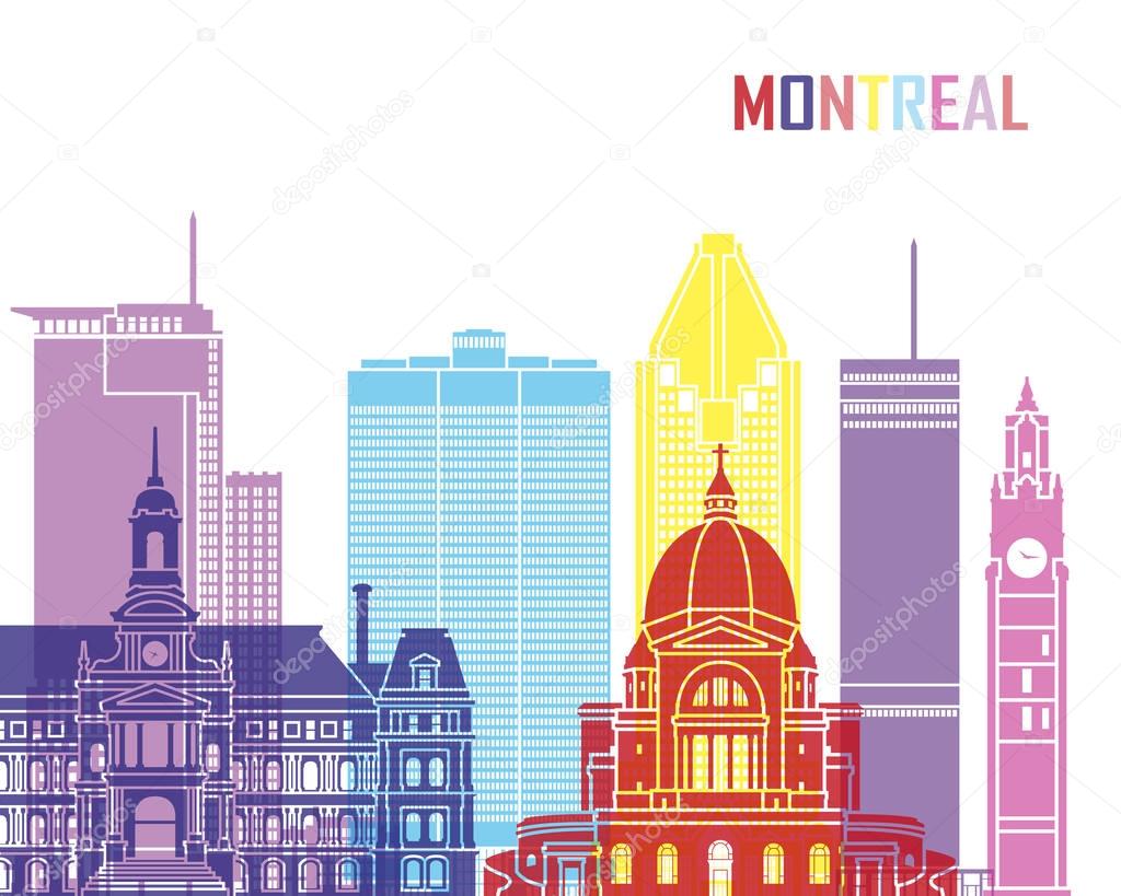 Montreal_V2 skyline pop