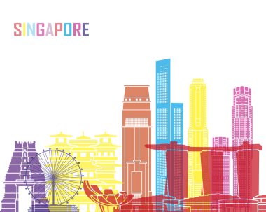 Singapur V2 manzarası pop