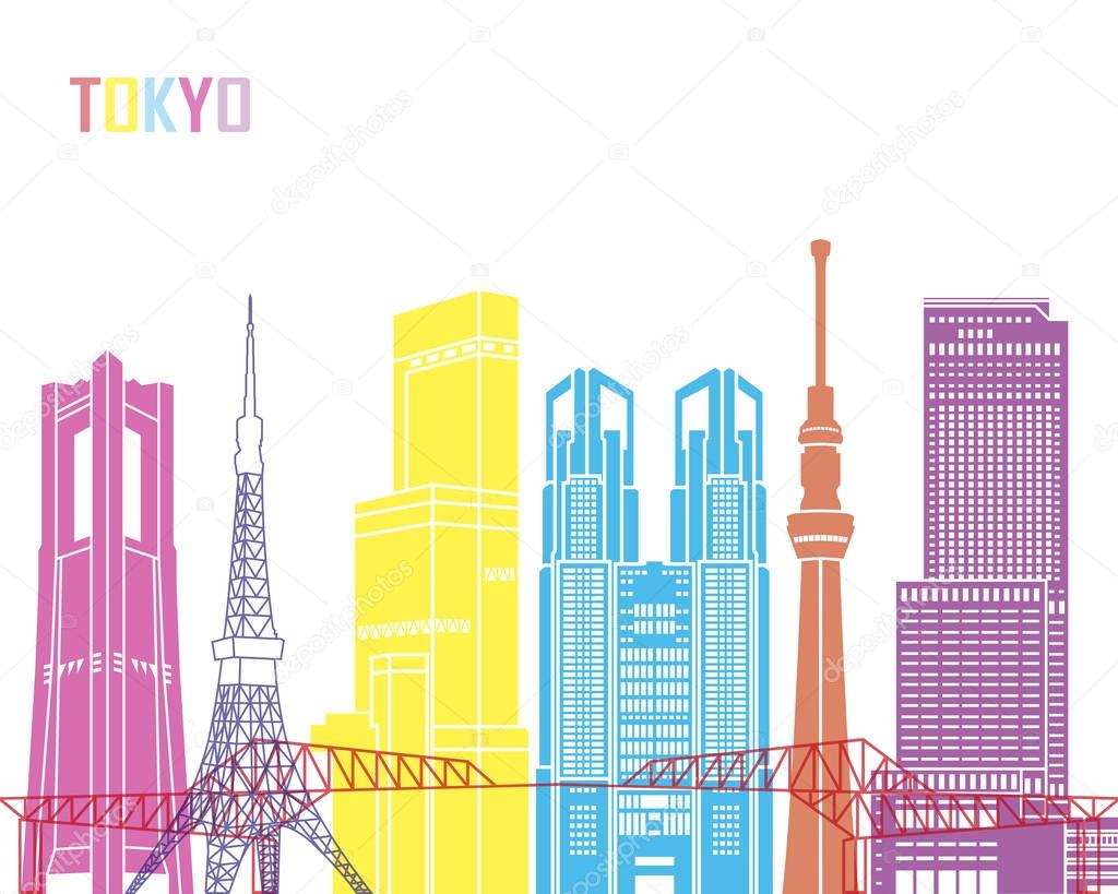 Tokyo V3 skyline pop