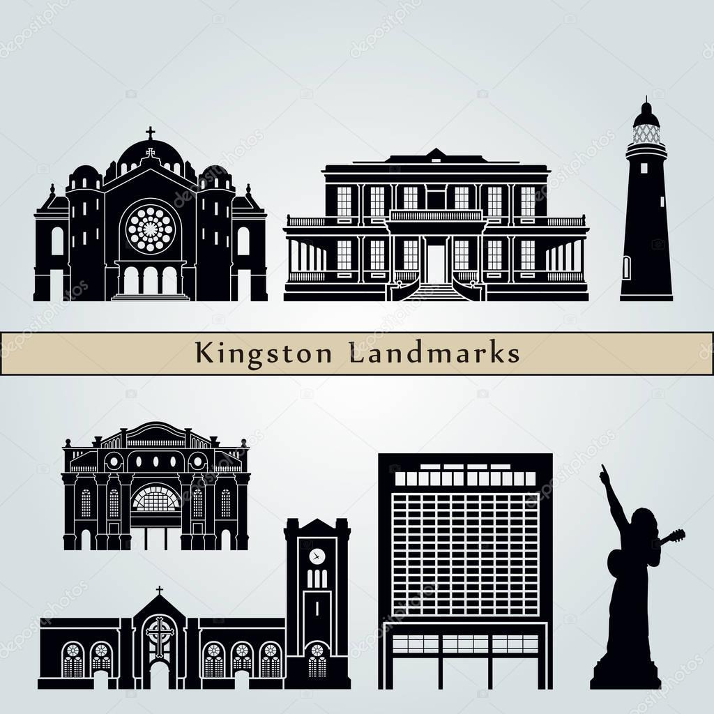 Kingston Landmarks and monuments