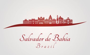 Salvador de Bahia V2 manzarası kırmızı
