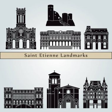 Saint Etienne yerler
