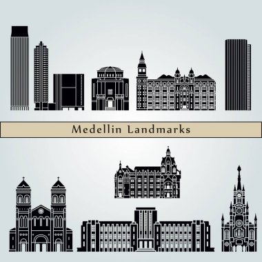 Medellin simge ve anıtlar