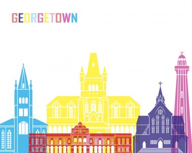 Georgetown manzarası pop