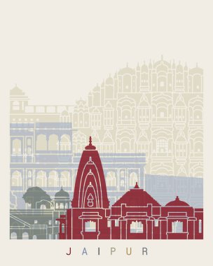 Jaipur manzarası poster