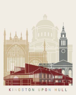 Kingston Upon Hull manzarası poster