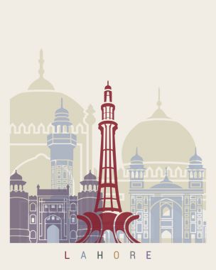 Lahore manzarası poster