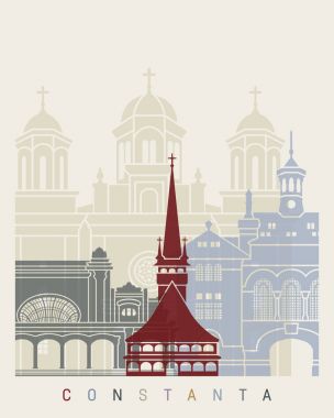 Constanta skyline poster