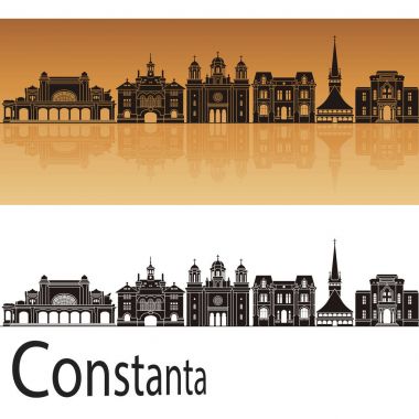 Constanta manzarası turuncu