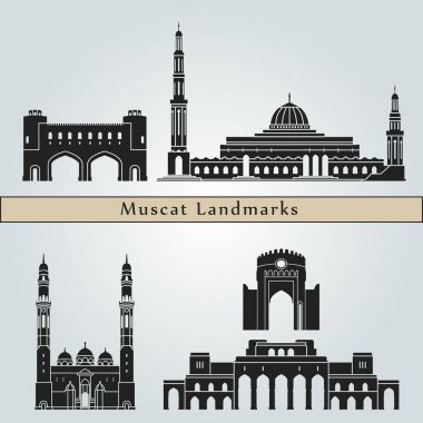 Muscat simge ve anıtlar 