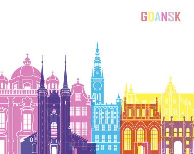 Gdansk manzarası pop
