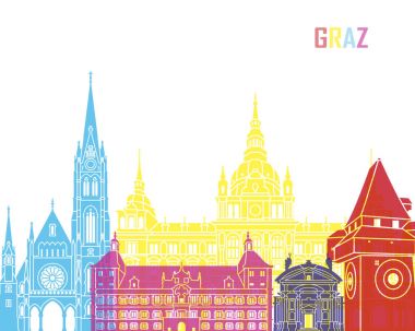 Graz skyline pop