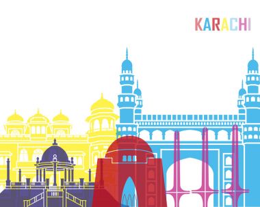 Karaçi manzarası pop