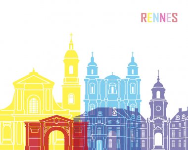 Rennes skyline pop