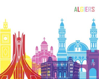 Algiers manzarası pop