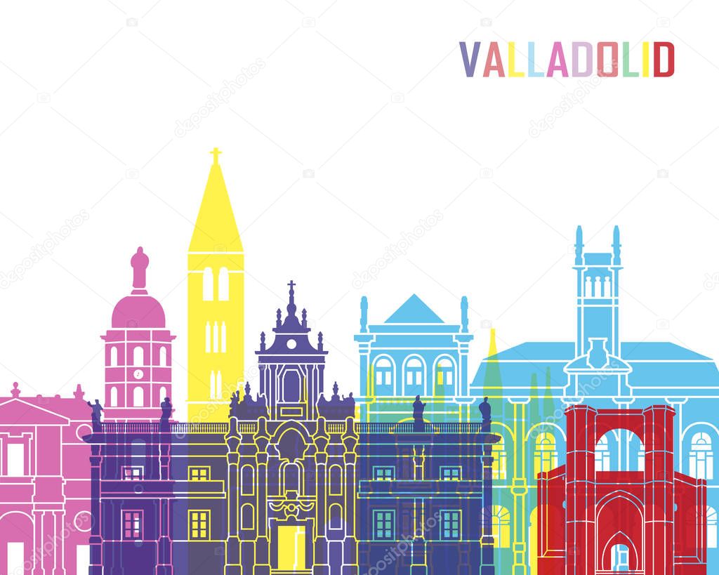 Valladolid skyline pop