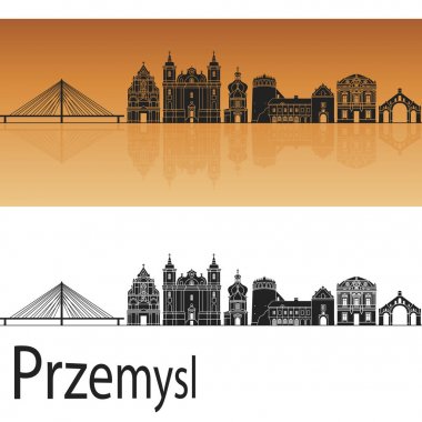 Przemysl manzarası turuncu 