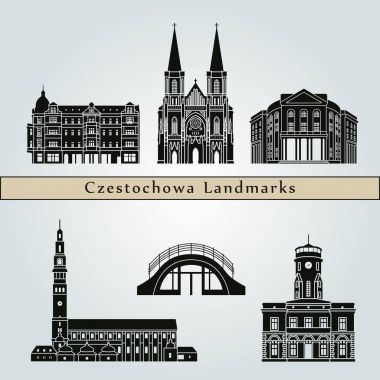 Czestochowa simge ve anıtlar