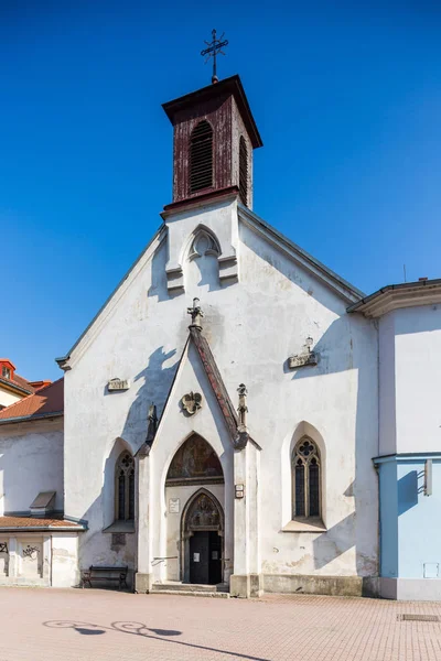 Banska Bystrica Slowakije Augustus 2015 Elisabeth Kerk Banská Bystrica Slowakije — Stockfoto