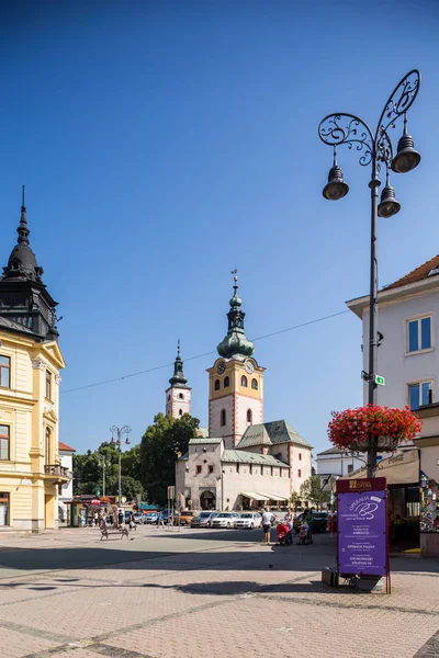 Μπάνσκα Bystrica Σλοβακία Αύγουστος 2015 Σύγχρονο Κτίριο Του Μουσείου Της — Φωτογραφία Αρχείου