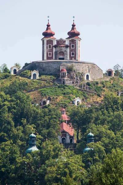 Banska Stiavnica Eslováquia Agosto 2015 Calvário Stiavnicas Dos Mais Belos — Fotografia de Stock