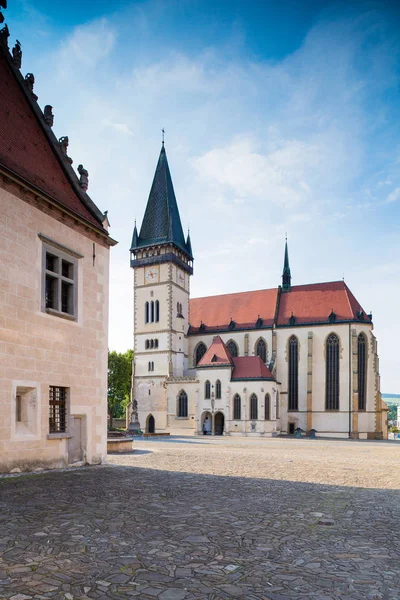 シュティアヴニツッア スロバキア 2015 大聖堂の聖ジョセフ シュティアヴニツッアで最も貴重な記念碑 後期ゴシック様式の 世紀に建てられました シュティアヴニツッア スロバキア — ストック写真