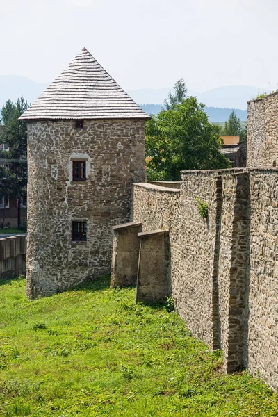 Levoca Slowakei August 2015 Befestigungsmauer Den Ältesten Teil Der Stadt — Stockfoto