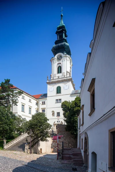 Nitra Slovakya Ağustos 2015 Emmeram Katedrali Nitra Slovakya Roman Katolik — Stok fotoğraf