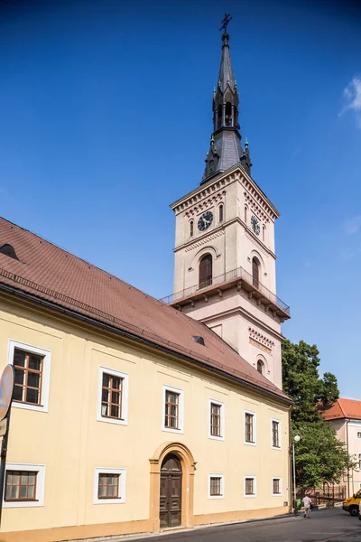 Pezinok Slovakia August Пезінок Євангелічна Церква Пезіноку Словаччина Побудований 1783 — стокове фото