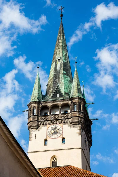 Presov Slowakije Augustus 2015 Nicolaaskerk Slowaaks Dom Mikulasa Oudste Mooiste — Stockfoto