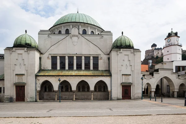 Trenčín Slovensko Srpen 2015 Stará Synagoga Trenčíně Stavět Roce 1912 — Stock fotografie