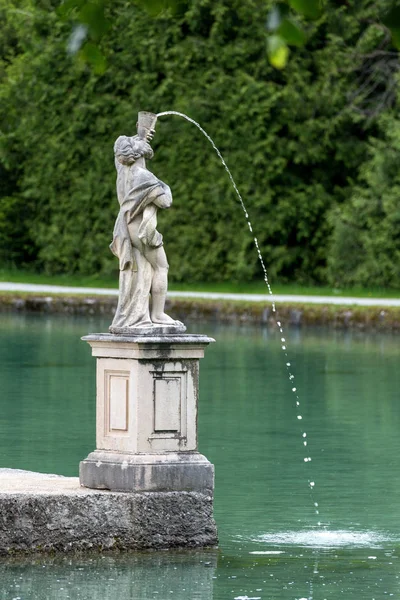 26 Mei 2019. Austria, Hellbrunn. Kastil dan taman air — Stok Foto