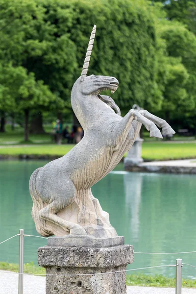 26 mai 2019. Autriche, Hellbrunn. Château et jardins d'eau — Photo