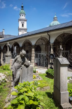 26 Mayıs 2019, Salzburg, Avusturya. Mezarlık