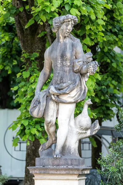 26 May 2019, Salzburg, Austria. Mirabell garden - sculptures — Stock Photo, Image