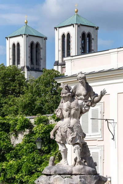 26 Mayıs 2019, Salzburg, Avusturya. Mirabell Bahçesi - heykeller — Stok fotoğraf