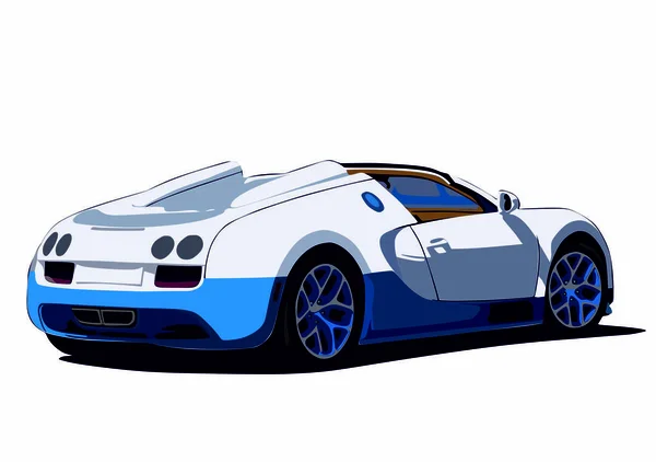 Vector sports car — Stock Vector