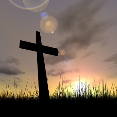  kavramsal siyah çapraz