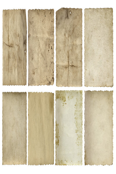grungy paper background set 