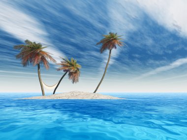 Kavramsal izole egzotik ada 