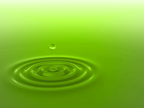 drop falling in water